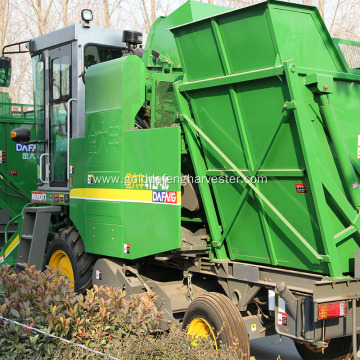 two-row self-propelled corn harvester maize picker machine